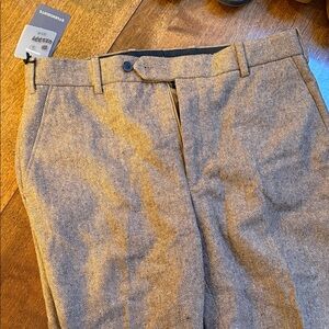 StudioSuits Men's Herringbone Pants - Irish Brown Tweed 32R